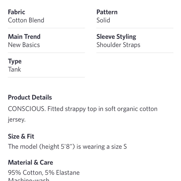 H&M strappy top - Picture 4 of 16